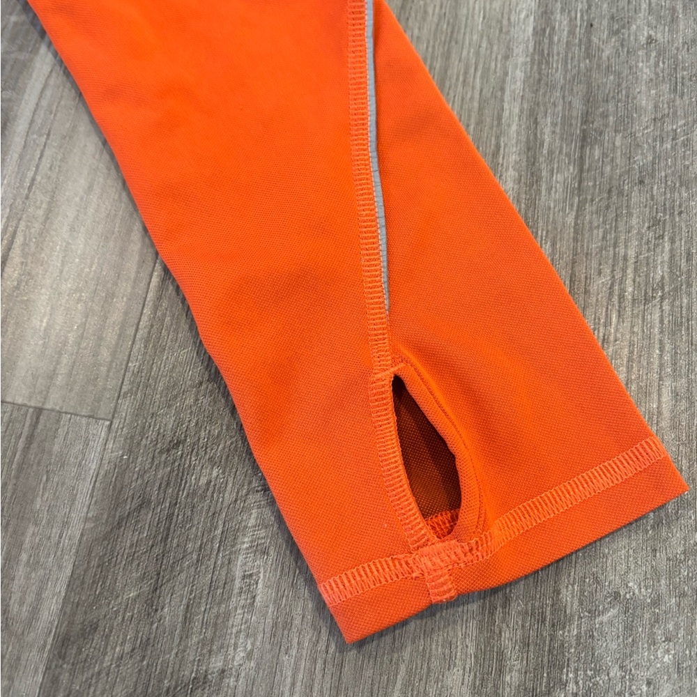 New Balance Orange Athletic Top Long Sleeves - Women’s Size Medium - Picture 4 of 9